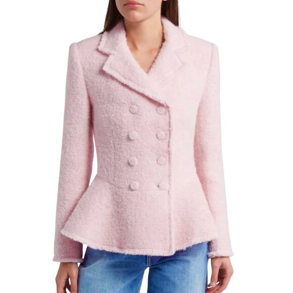 NEW LOVESHACKFANCY morrow jacket in heavenly pink Size XS/S - Picture 9 of 13